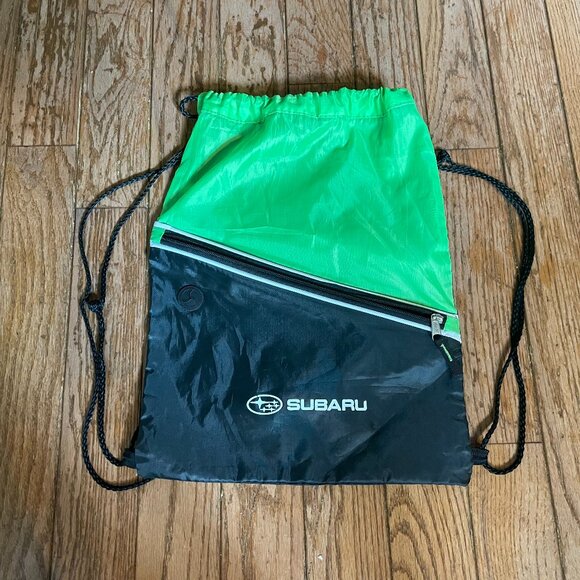 Subaru Nylon Drawstring Small Backpack - Picture 1 of 1